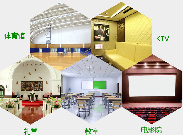吸音材料多用于解決聲音的回音提高聲音的品質！